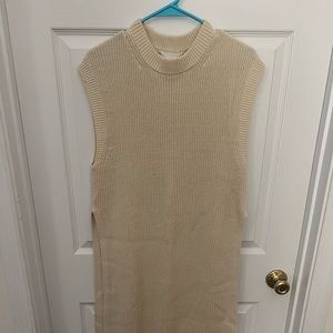 H & M extra long sweater vest